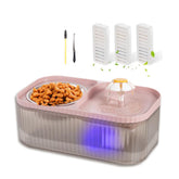 Marchul cat water fountain front view, quiet operation for a peaceful home