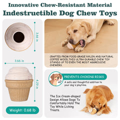 MARDOGE frozen treat toy with two freezer boxes for extended licking.