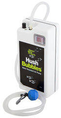 Marine Metal B-16 Hush Bubbles bait aerator in a bucket keeps live bait lively