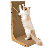 Markarbarka Cardboard Cat Scratcher 23.6 inches offers a durable indoor scratching surface.