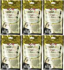Marshall Uncle Jim's Duk Soup Mix packaging highlights convenient 6-pack packaging.