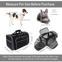 Maskeyon top-loading opening for easy loading and pet reassurance