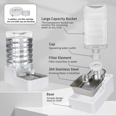 MASOCAT gravity-fed system showing easy water level monitoring
