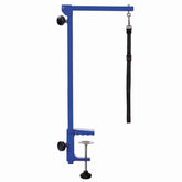 Master Equipment grooming arm extended height for ergonomic handling of varied dog sizes.