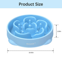 MateeyLife anti-slip base keeps bowls steady during meals.