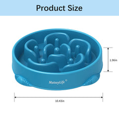 MateeyLife non-slip base keeps the bowl steady during meals.