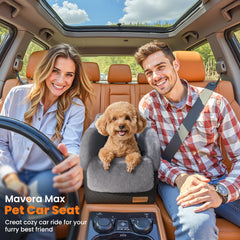 Mavora Max anti-collapse design keeps seat stable across bumpy highways.
