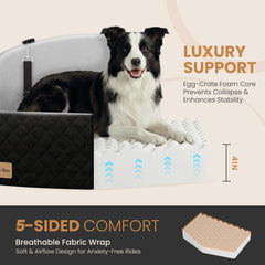 Mavora Max removable washable cover keeps the seat clean
