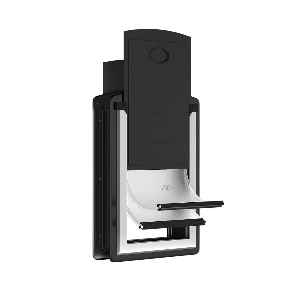 MAVRICFLEX cat door frame stainless offers durable indoor-outdoor access for pets.