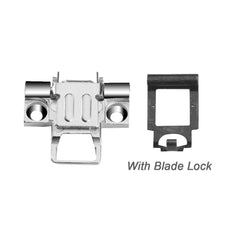 MAWAER silver hinge design highlights durable construction for clipping