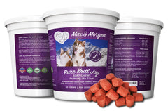 Pure Krill Joy label highlighting cGMP manufacturing in the USA.