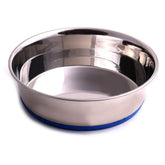 Max and Neo stainless steel dog bowls case pack, front view; durable for daily meals.
