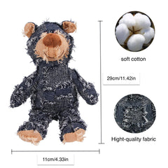 MAXBECK Interactive bear toy keeps heavy chewers mentally engaged during play.