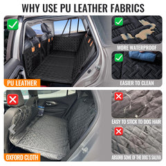 MAXFUT back seat pet cover preventing falls during driving