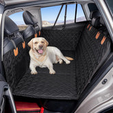 MAXFUT dog back seat extender forming a spacious car bed for travel