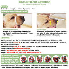 Mayerzon dog muzzle features quick-release buckle for easy on-and-off.