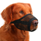 Mayerzon dog muzzle with ultra-breathable mesh for comfortable wear.