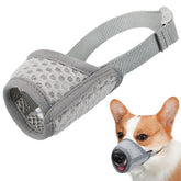 Mayerzon dog muzzle with ultra-breathable mesh for all-day comfort during walks.