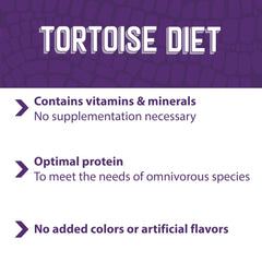 Mazuri Tortoise Diet pellets feature no colors or artificial flavors.