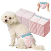 MCJAOHJG Female Dog Diapers: snug fit over a dog for secure heat protection.
