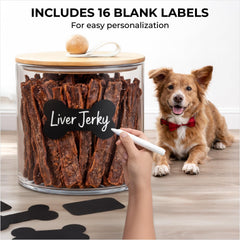 Me and Furry 24 labels with marker help prevent mix-ups.