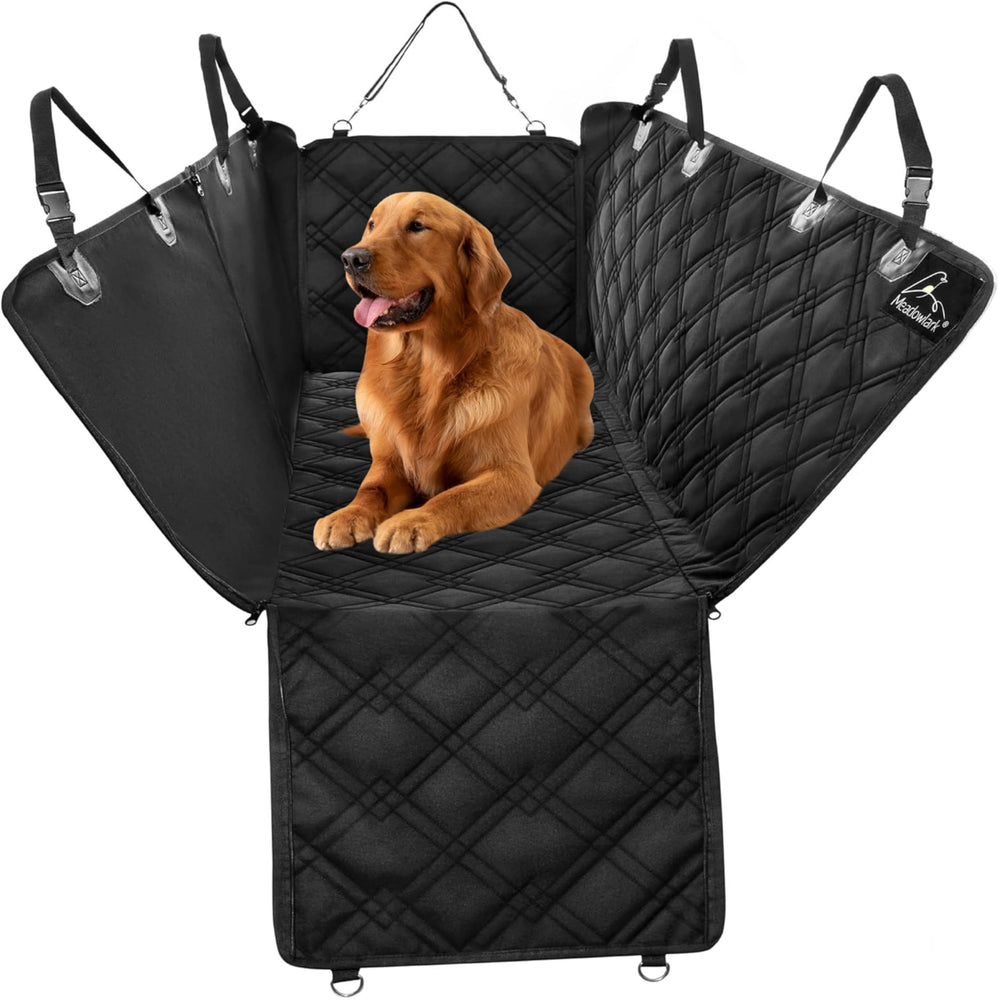 Meadowlark XLarge hammock dog seat cover protects backseat from muddy paws
