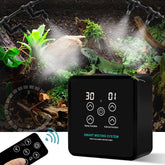 MECESOR automatic mister front view for terrarium humidity control.
