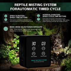 MECESOR DIY installation with external reservoir enables extended misting sessions.
