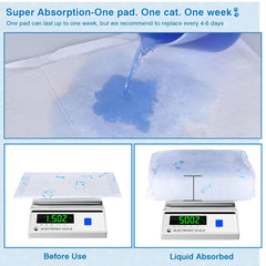 MED Cat Litter Pads use flash-dry odor control to lock moisture quickly.
