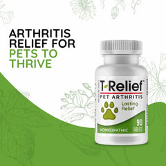 MediNatura T-Relief tablets for cats support mobility.