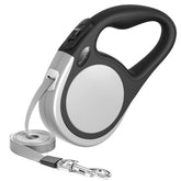Meegood heavy duty retractable leash with closed casing for safe daily walks