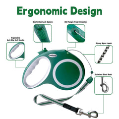 Meekamar ergonomic anti-slip grip supports long, comfortable walks