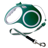 Meekamar retractable leash green handle for comfortable daily walks with strong control