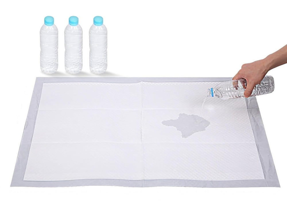 MEEXPAWS large pee pad 70-count front view for home training and mess control