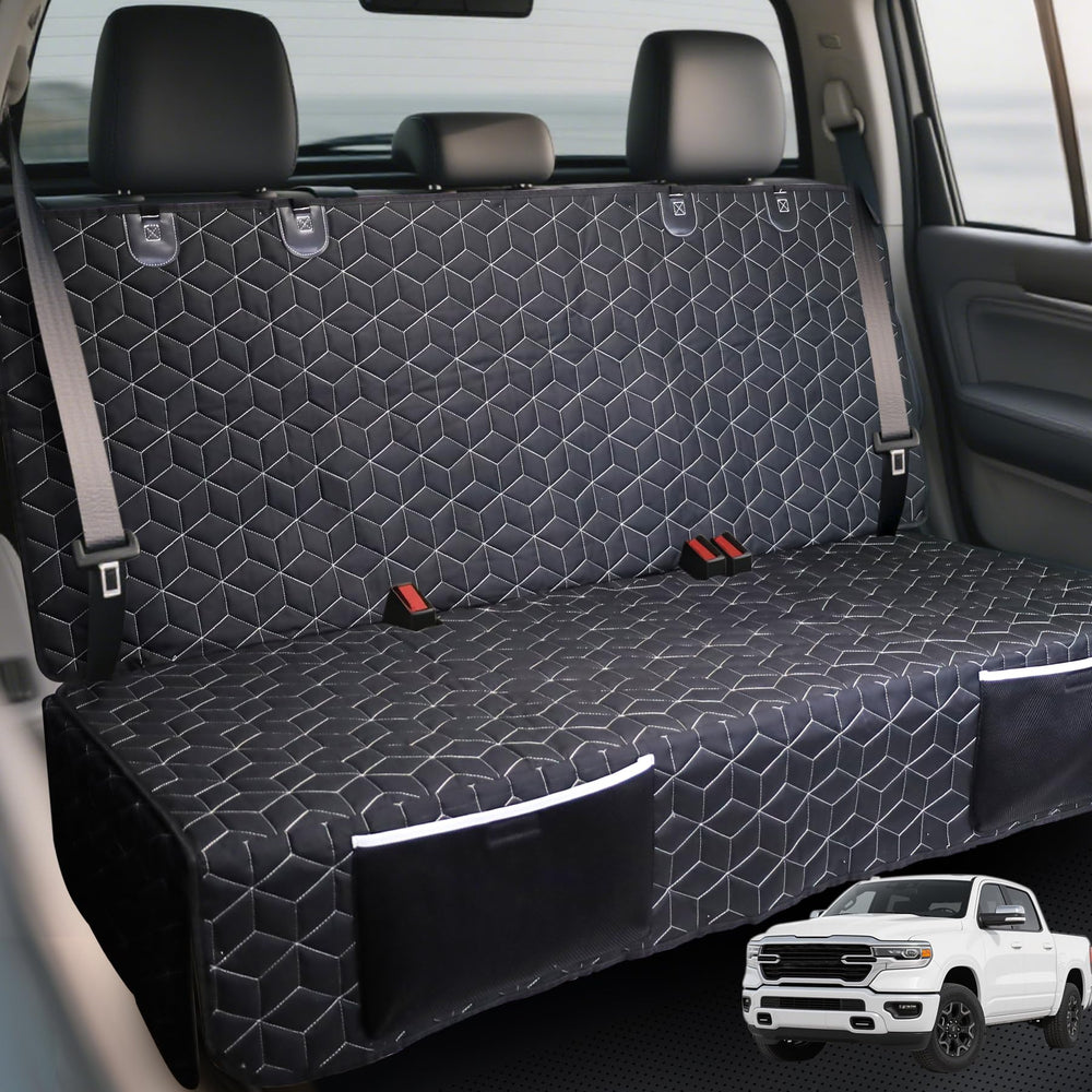 Meginc dog car seat cover back seat waterproof protection for trucks