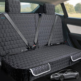 Meginc dog car seat cover for Tesla Model 3 back seat protects from dirt and hair