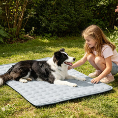 MeiLiMiYu double-sided cooling mat plush feel for year-round comfort