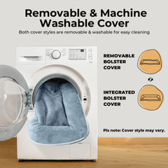 MEKIY waterproof backing protects foam from spills and accidents.