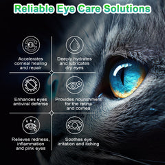 Mekseks Pet Eye Care Gel drops provide gentle moisture for daily use.