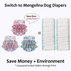 Mengelina diaper cross-section showing absorbent middle layers