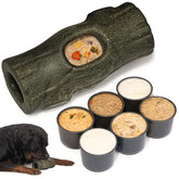 MENGJINGO interactive dog toy base enables quick filling and mess-free cleaning