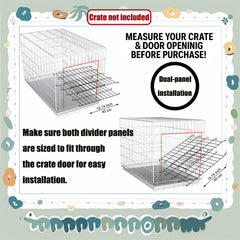 Mengster divider height-fixed panel emphasizes a stable 20.47 inch interior height for various crates.