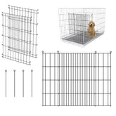Mengster dog crate divider panel assembly demonstrates quick tool-free setup for secure crate sections.