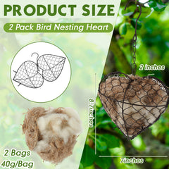 Menkxi nesting material bags enable quick replenishment for active nests.