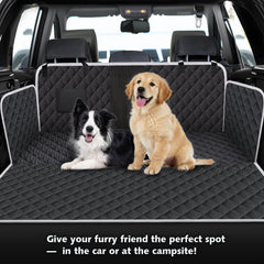 Meolsaek scratch-proof back seat protector shields doors from claws.