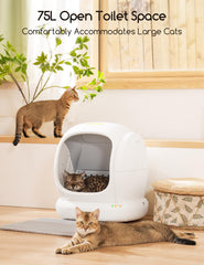 Meowant anti-pinch safety feature prevents trapping during use