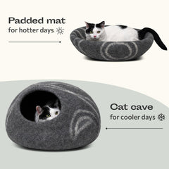 MEOWFIA Merino wool close-up reveals natural warmth and durability.