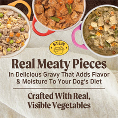 Merrick Grammy's Pot Pie can shows real meat and savory gravy