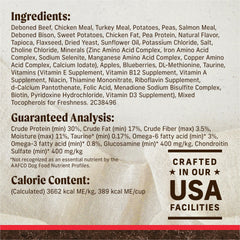 Beef and bison sweet potato balance in Merrick Grain Free dog food