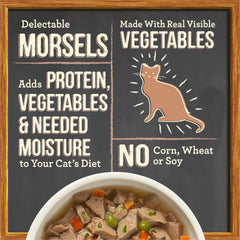 Merrick Purrfect Bistro grain-free cat food with gravy supports hydration